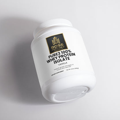 Pure3 100% Whey Protein Isolate (Vanilla)
