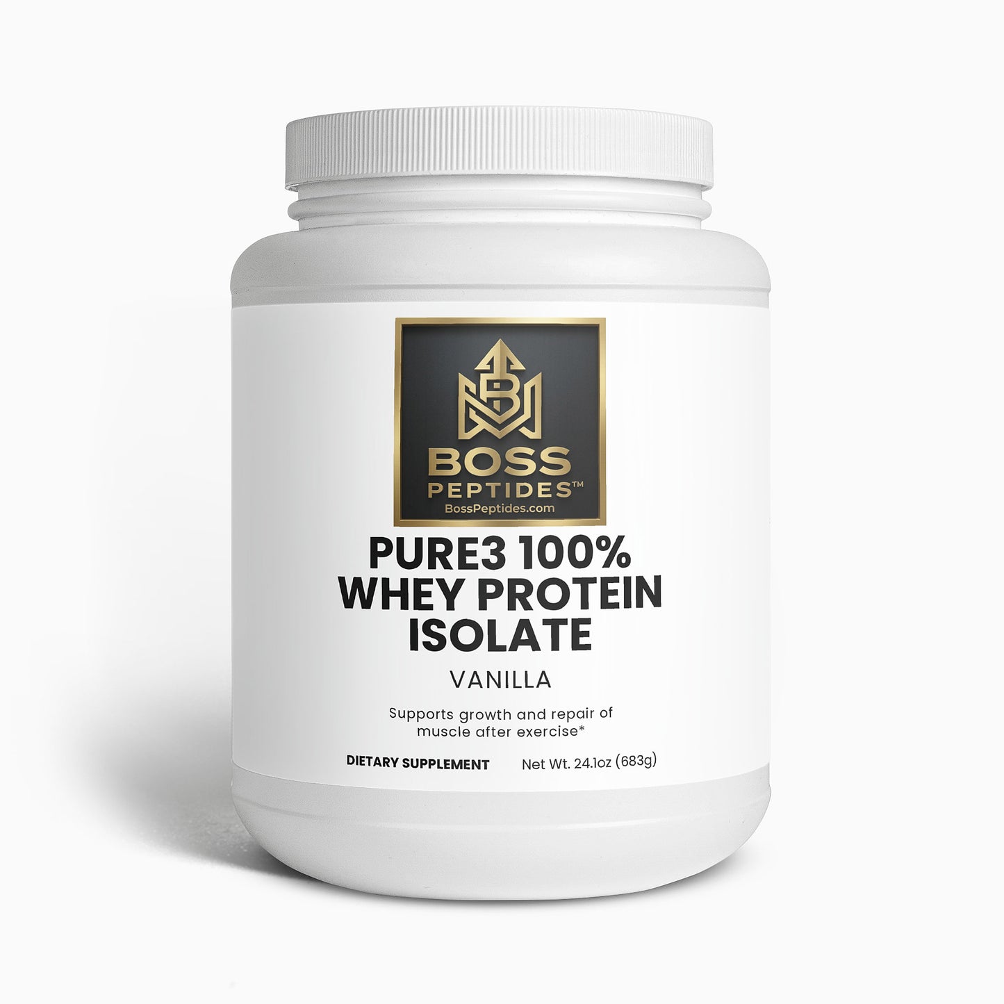 Pure3 100% Whey Protein Isolate (Vanilla)