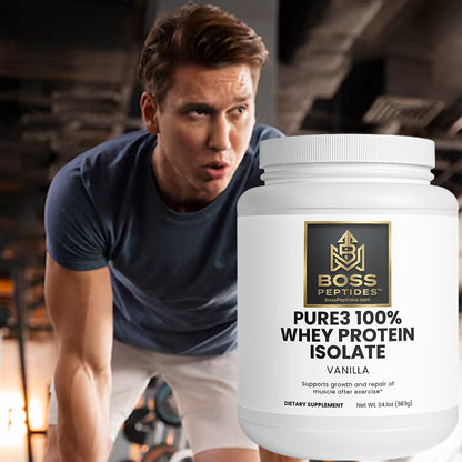 Pure3 100% Whey Protein Isolate (Vanilla)